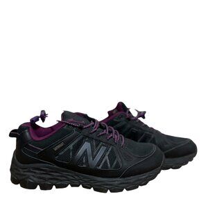 New Balance 1350 Trail Walking Running Hiking Shoe Black Purple Women's Sz 8.5B